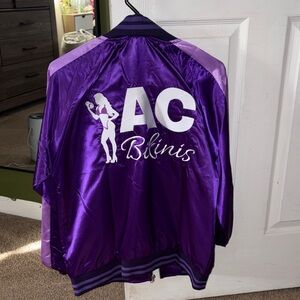Angel competition Bikins Purple Varsity Jacket